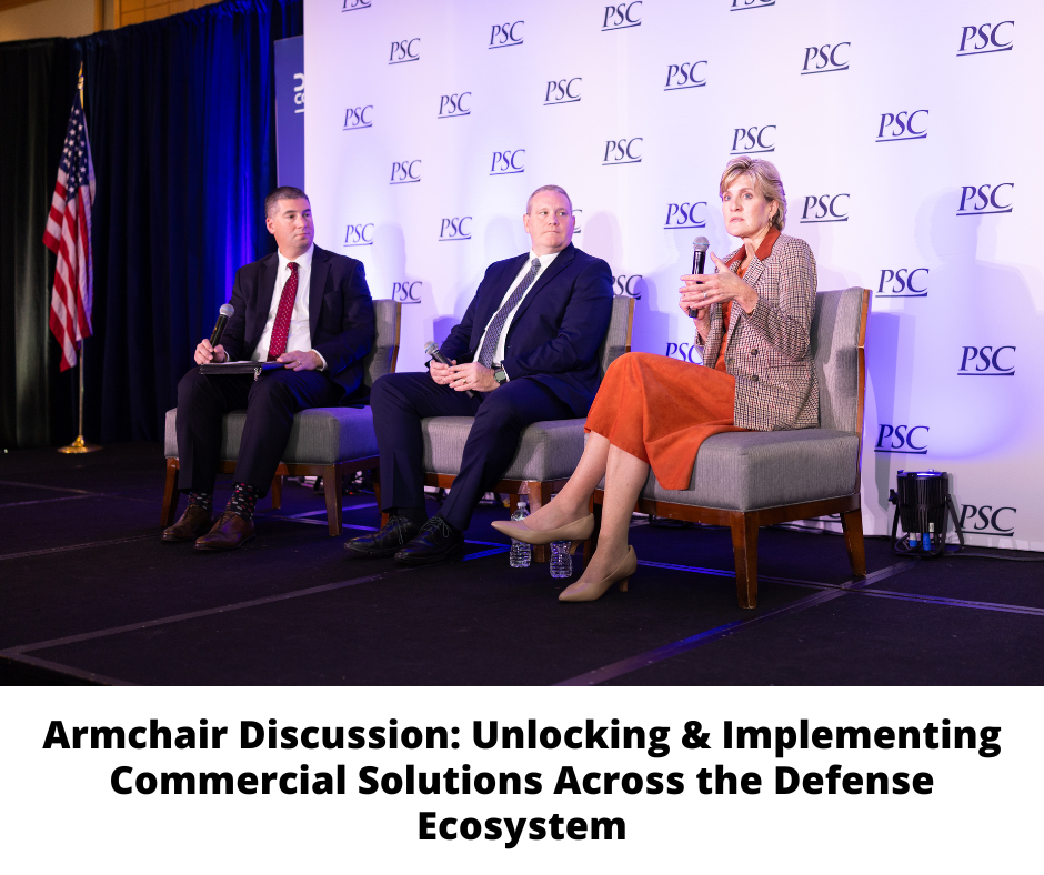 25 Defense -  Armchair Discussion_ Unlocking & Implementing Commercial Solutions Across the Defense Ecosystem